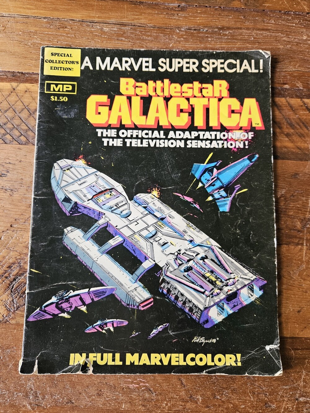 Marvel Comics Oversized Battlestar Galactica Super Special Collectors ED,  1978